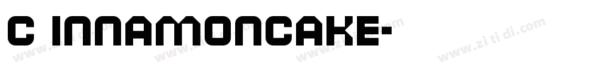 c innamoncake字体转换